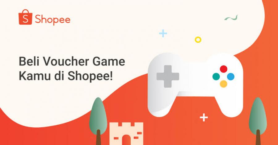 Jualan voucher game online di Shopee