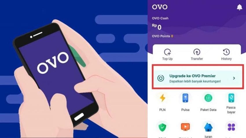 Cara Daftar OVO dan Upgrade Akun OVO Menjadi Premiere